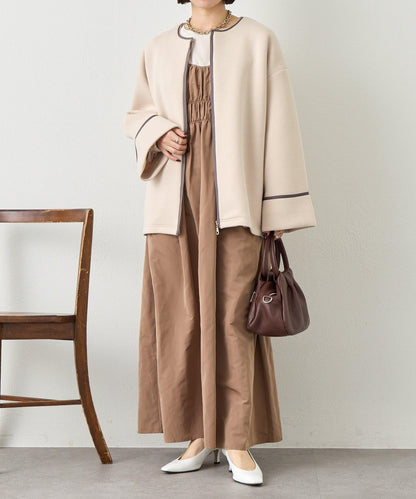 織帶裝飾 空氣層面料 夾克