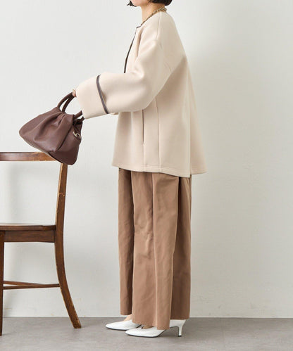 織帶裝飾 空氣層面料 夾克