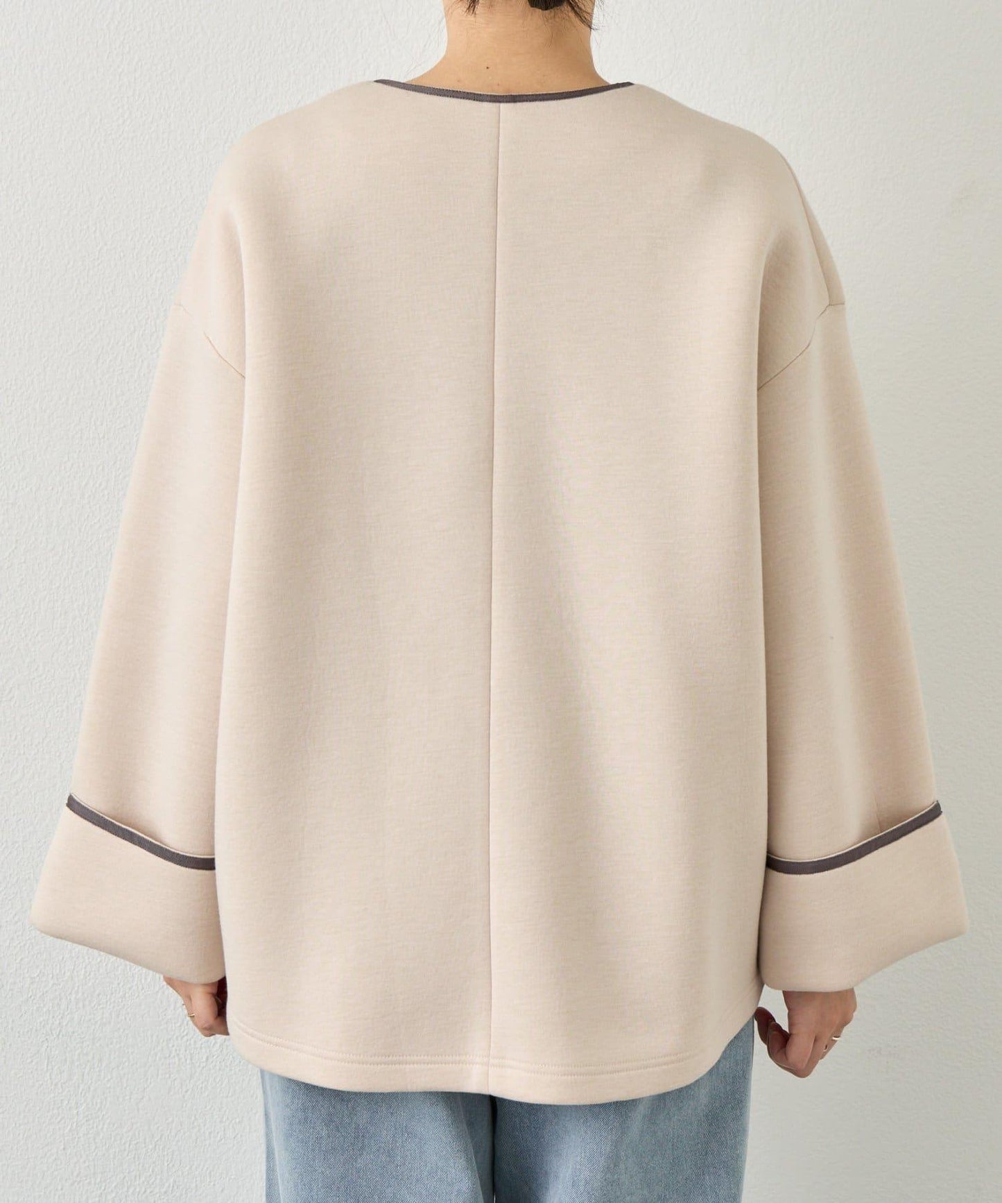 織帶裝飾 空氣層面料 夾克