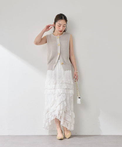 麻感棉前後兩穿單羅紋馬甲