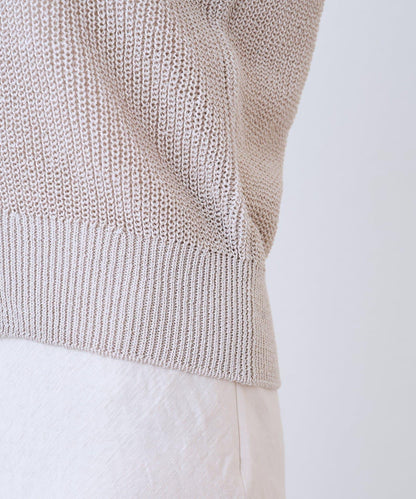 麻感棉前後兩穿單羅紋馬甲