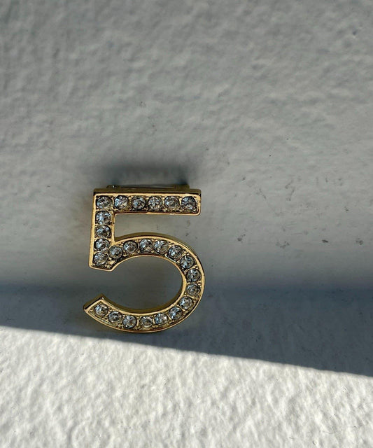 GALENA/ガレナ 數字造型胸針