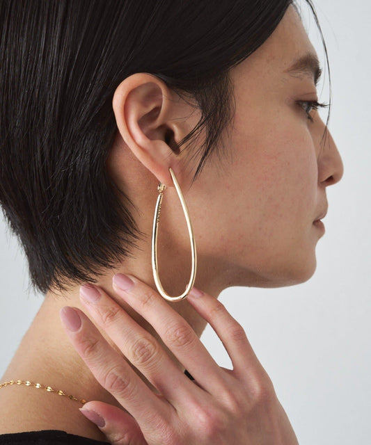 GALENA 垂墜圓環耳夾