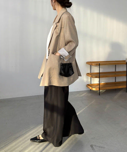 C.L 亞麻質感西裝外套