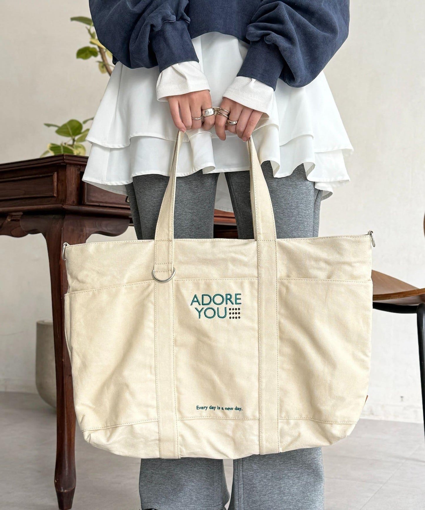 ASUKA's企劃 標誌托特包