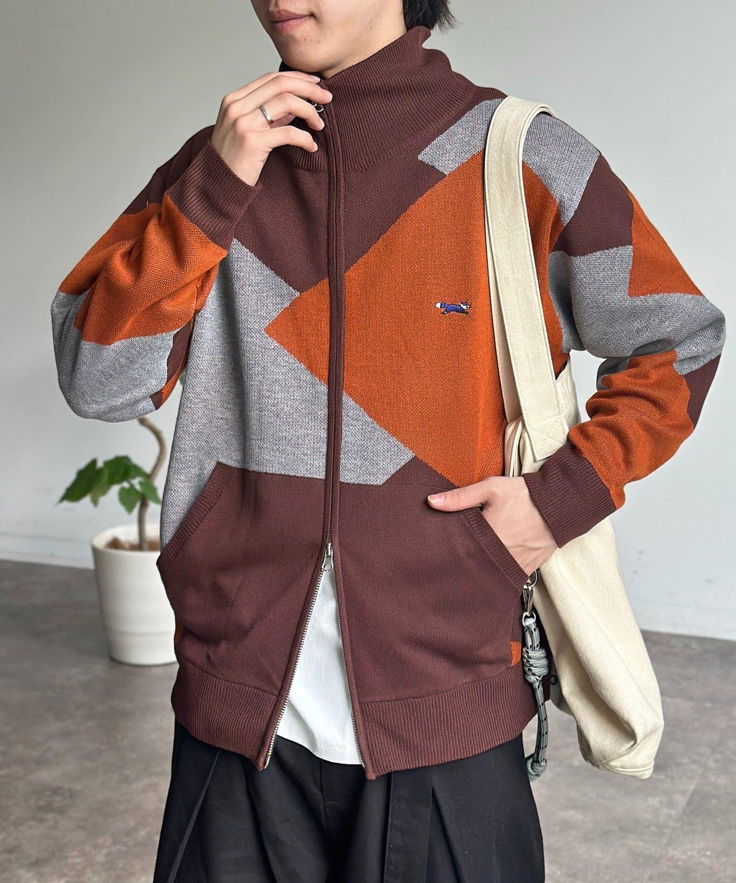 PENNEYS 拉鍊針織開衫