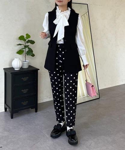 蓬袖 蝴蝶結領 女襯衫