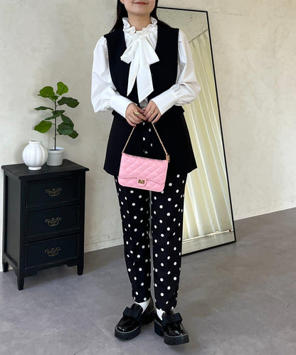 蓬袖 蝴蝶結領 女襯衫