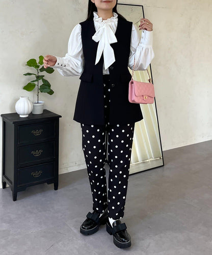 蓬袖 蝴蝶結領 女襯衫