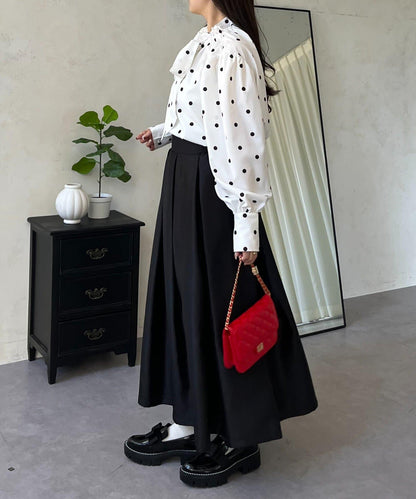 蓬袖 蝴蝶結領 女襯衫