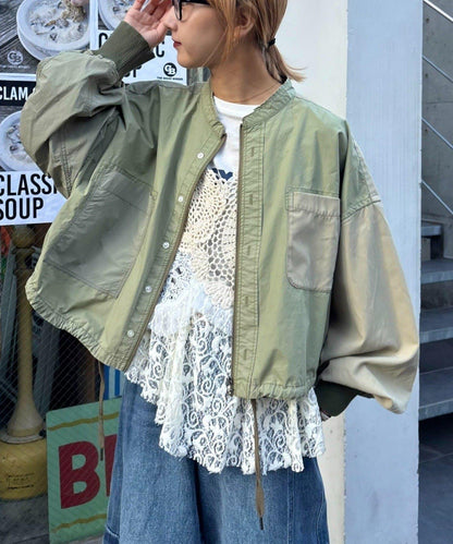 etsinta 改造風拉鍊襯衫夾克