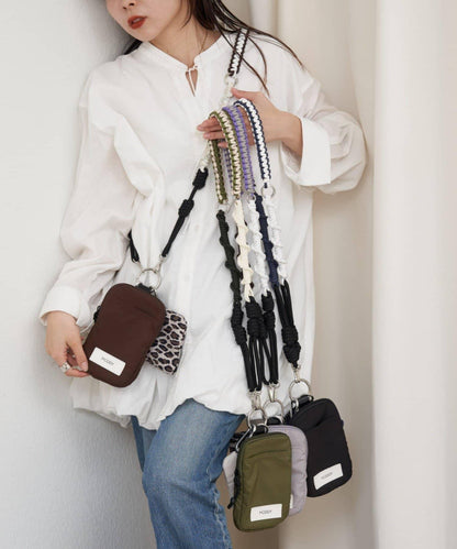 K《AIR》I企畫 多用設計 附環保袋 多功能單肩包