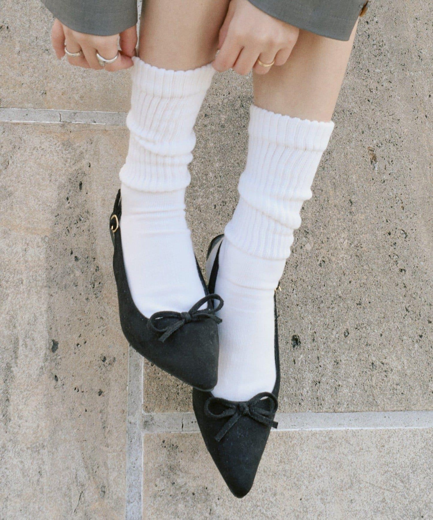 yomo企劃 蝴蝶結繫帶高跟鞋