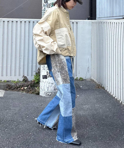 etsinta 改造風拉鍊襯衫夾克