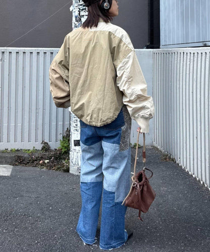 etsinta 改造風拉鍊襯衫夾克