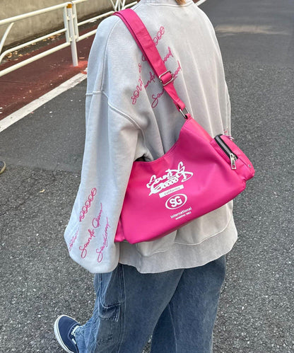 SOUNDS GOOOOD 皮質半月包