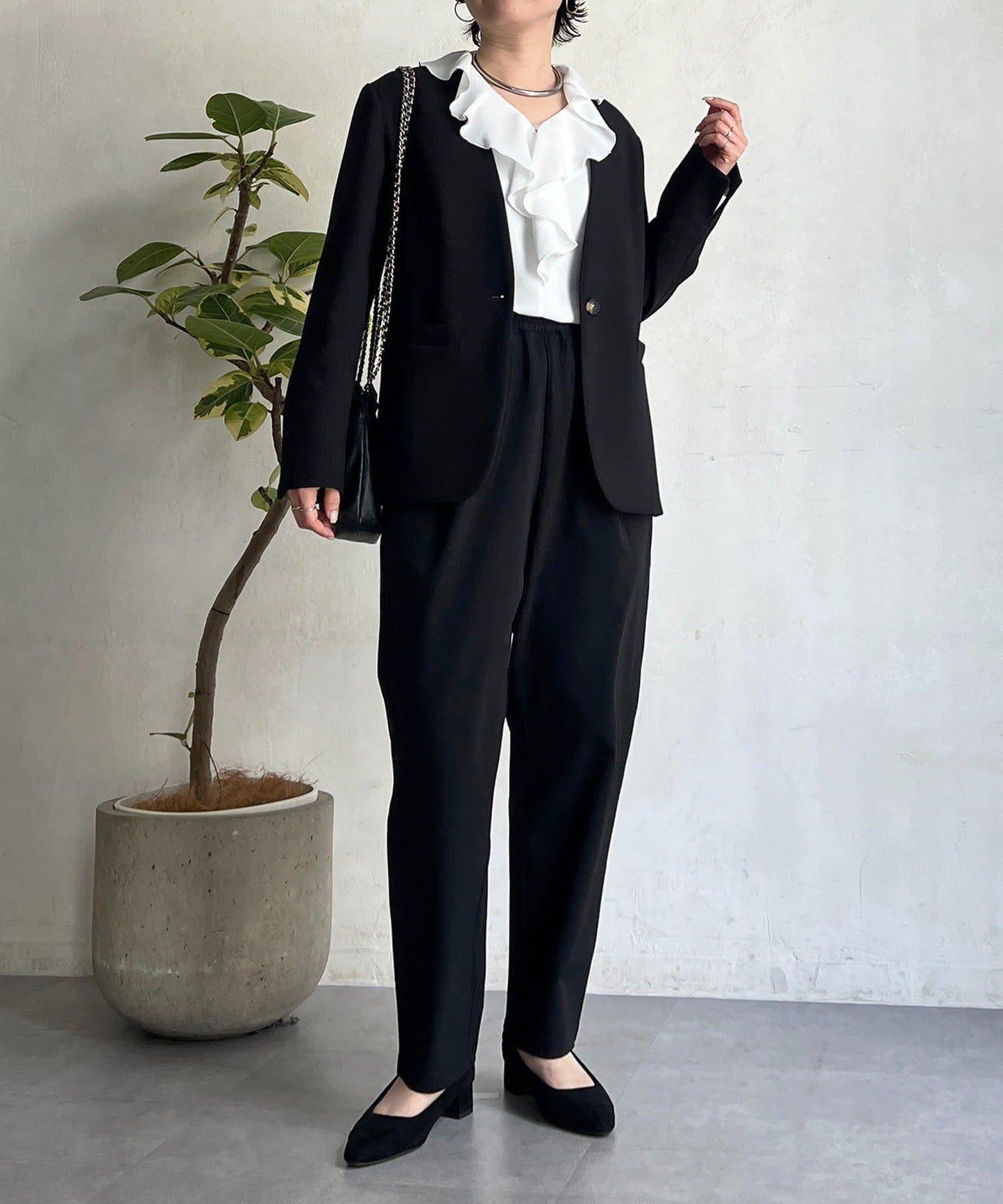 正式禮儀TR雙層織單排扣夾克