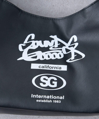 SOUNDS GOOOOD 皮質半月包