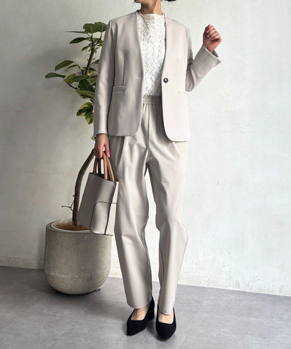 正式禮儀TR雙層織單排扣夾克