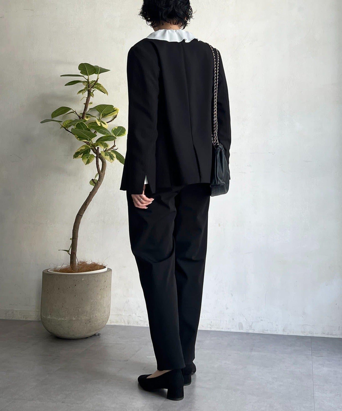 正式禮儀TR雙層織單排扣夾克