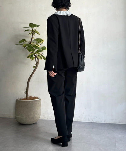 正式禮儀TR雙層織單排扣夾克