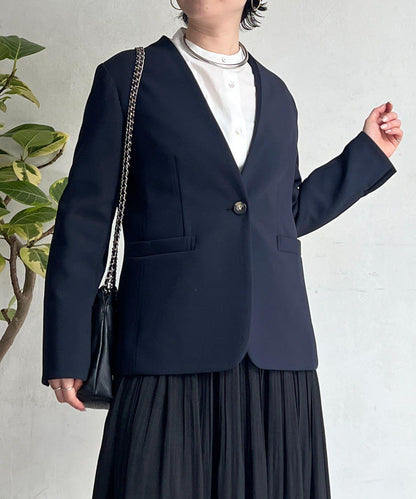 正式禮儀TR雙層織單排扣夾克