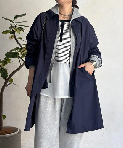 多方式穿著 翻領 大衣