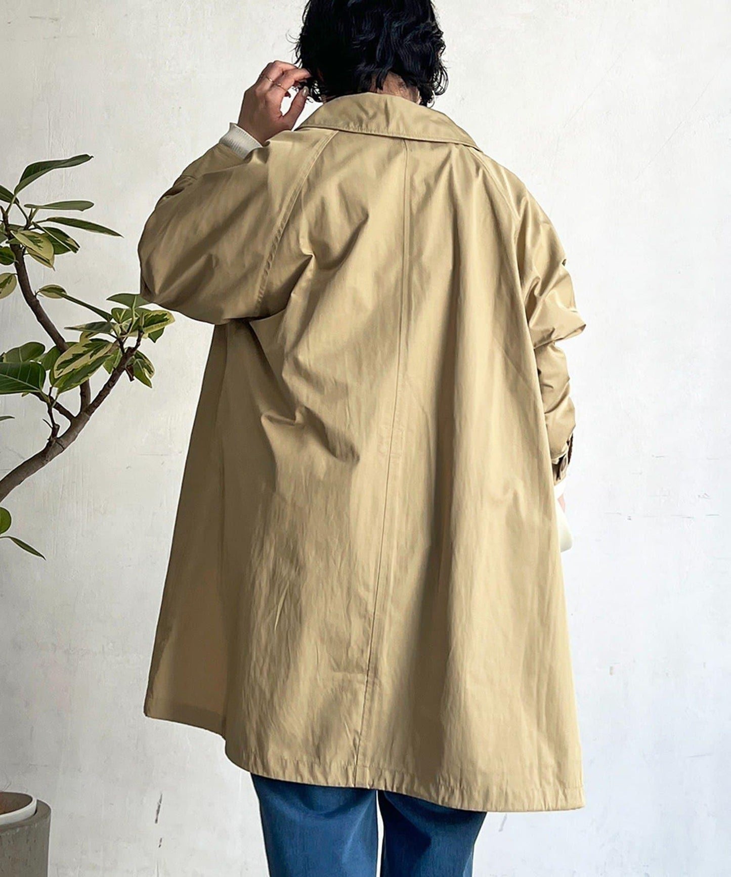 多方式穿著 翻領 大衣