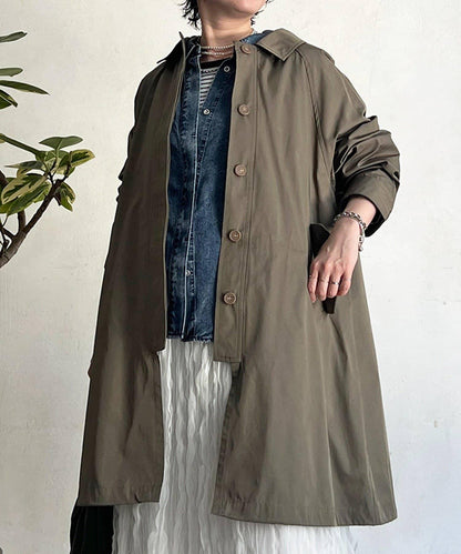 多方式穿著 翻領 大衣