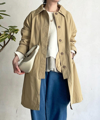 多方式穿著 翻領 大衣