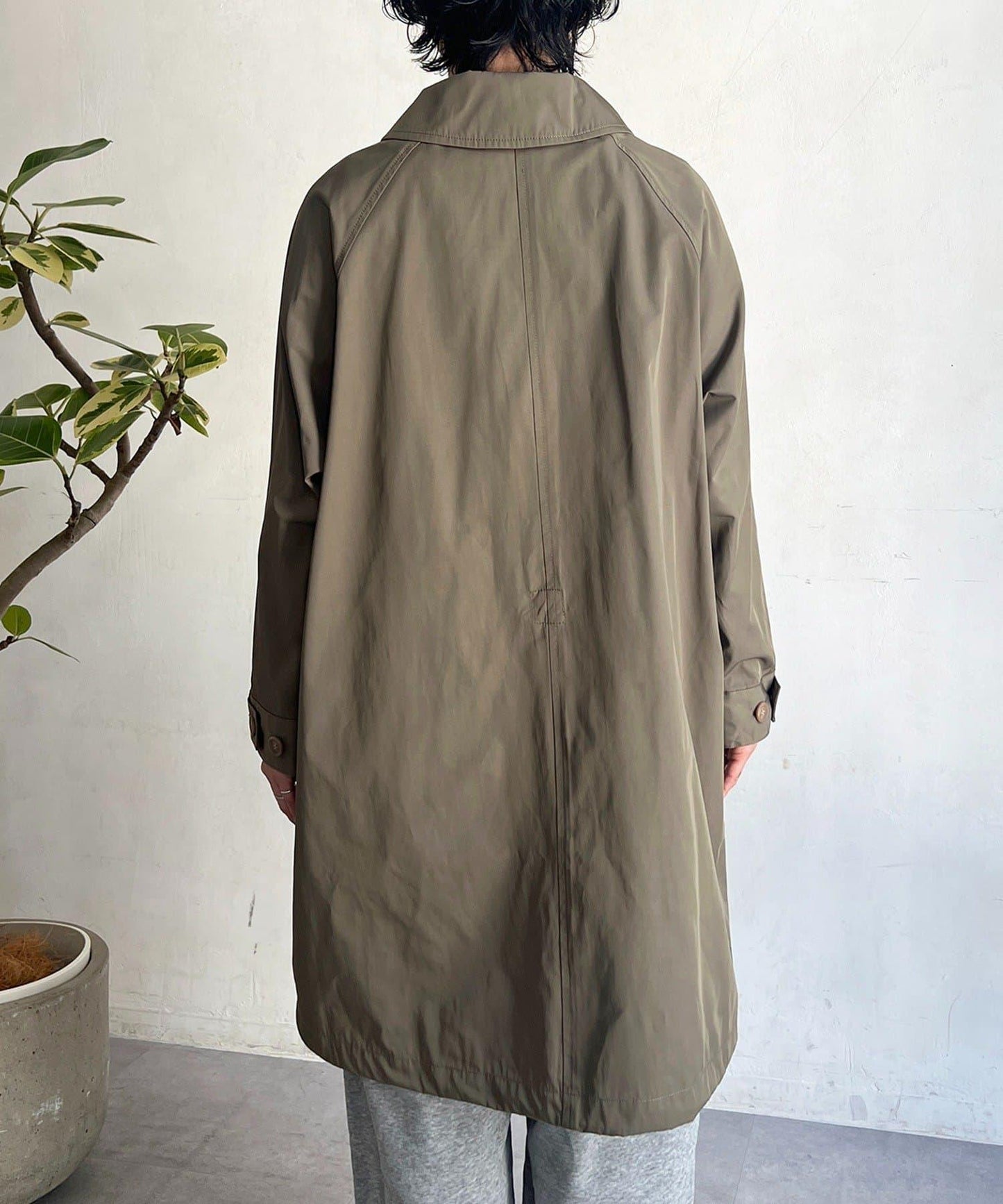 多方式穿著 翻領 大衣