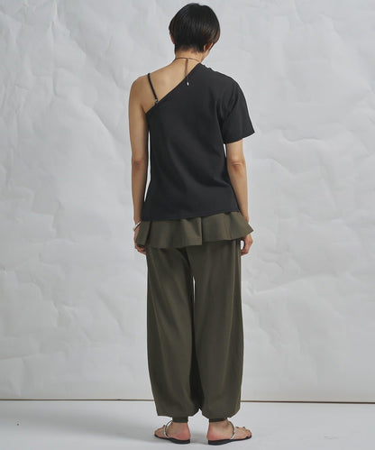 GEMINI 單肩設計 針織上衣