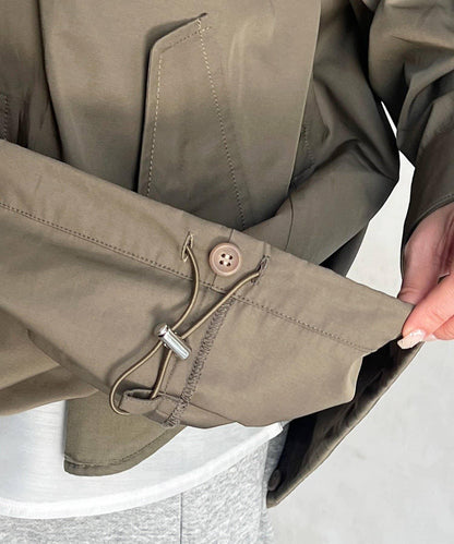 多方式穿著 翻領 大衣