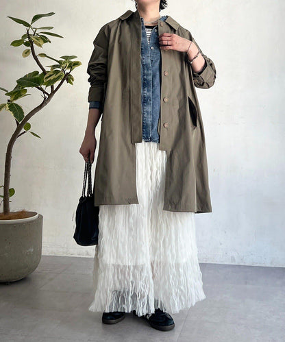 多方式穿著 翻領 大衣