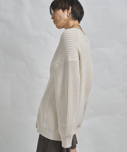 GEMINI 片畔紋針織開衫