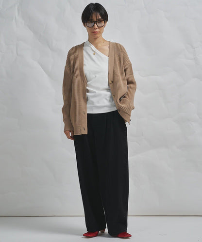 GEMINI 片畔紋針織開衫