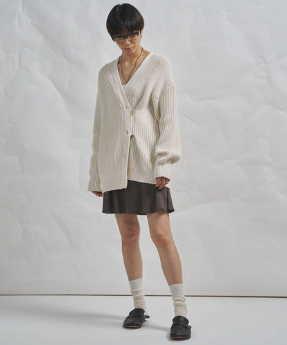 GEMINI 片畔紋針織開衫