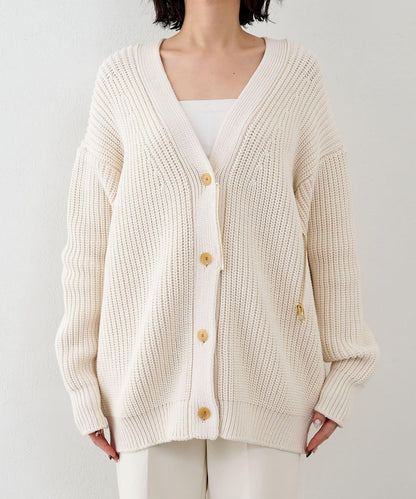 GEMINI 片畔紋針織開衫