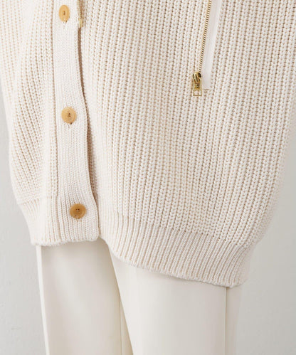 GEMINI 片畔紋針織開衫