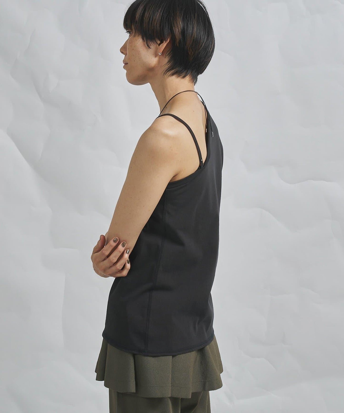 GEMINI 單肩設計 針織上衣