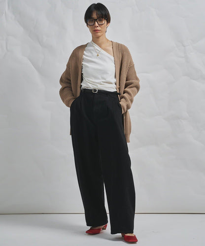 GEMINI 單肩設計 針織上衣