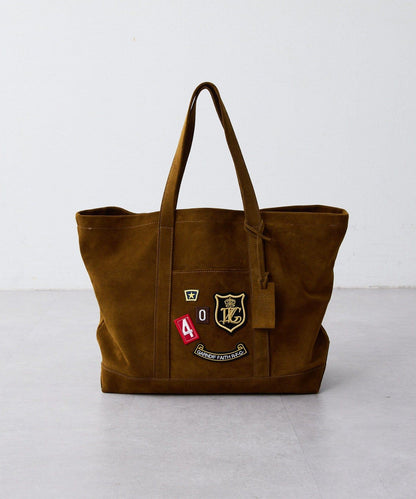 MARCO MASI 絨面革貼章托特包