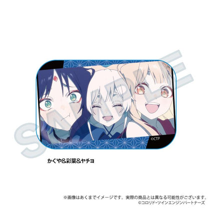 超かぐや姫！（超かぐや姫！） 場面寫方形徽章 かぐや＆彩葉＆ヤチヨ款