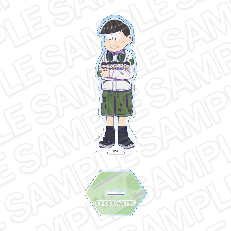 《阿松》 チョロ松 大號亞克力立牌 ぬいと一緒 ver.