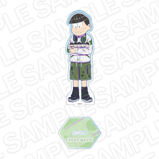 《阿松》 チョロ松 大號亞克力立牌 ぬいと一緒 ver.