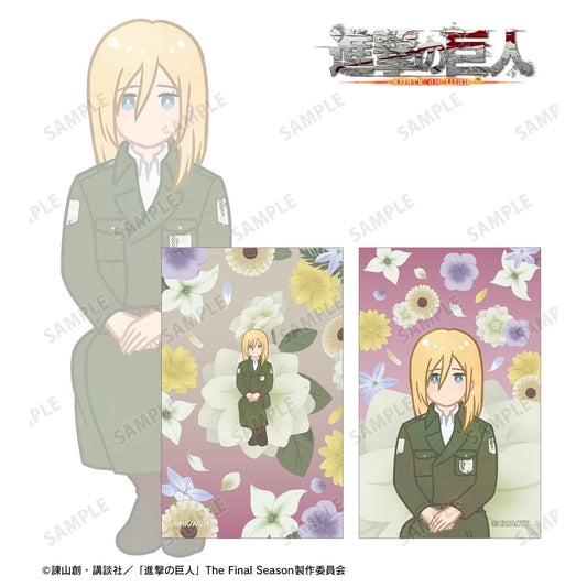 《進擊的巨人》（進擊的巨人） Botania系列 第四彈 ヒストリア 插畫卡2枚套裝