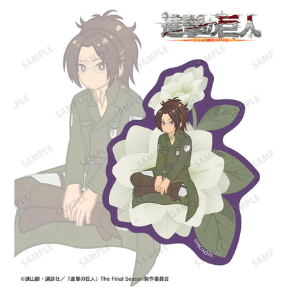 《進擊的巨人》 Botania系列 第四彈 ハンジ 透明異形貼紙