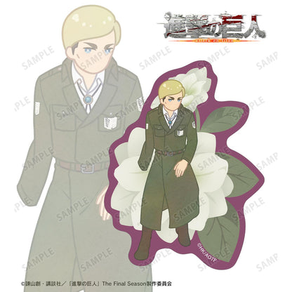 《進擊的巨人》 Botania系列 第4彈 エルヴィン 透明異形貼紙