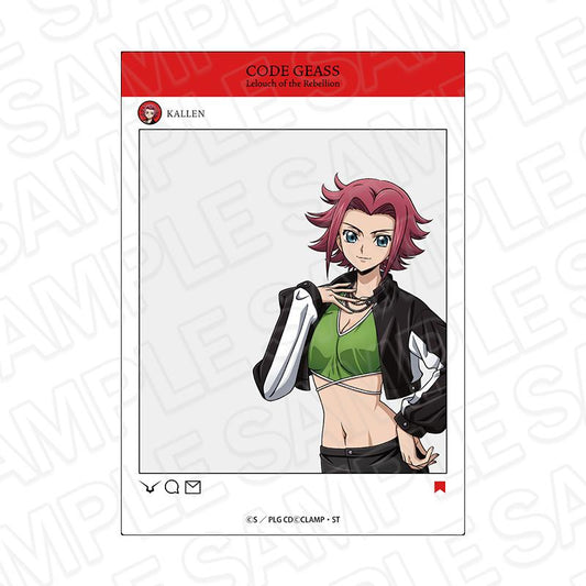 《反叛的魯路修》（反叛的魯路修） SNS風系列 カレン 亞克力相框 Street ver.