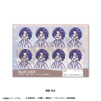 《藍色監獄》 復古流行系列 第7彈 御影玲王 證件照風貼紙